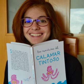 Sara Marquéz Encinas, autora de Las aventuras del calamar tintoso